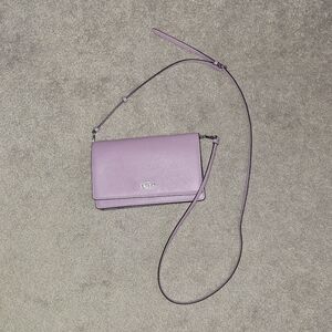 Purple Coach crossbody